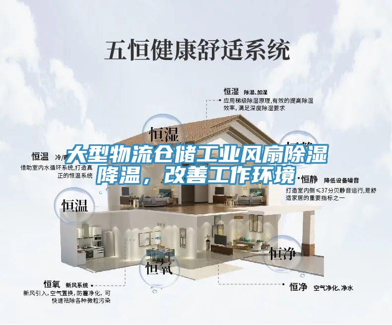 大型物流倉(cāng)儲(chǔ)工業(yè)風(fēng)扇除濕降溫，改善工作環(huán)境