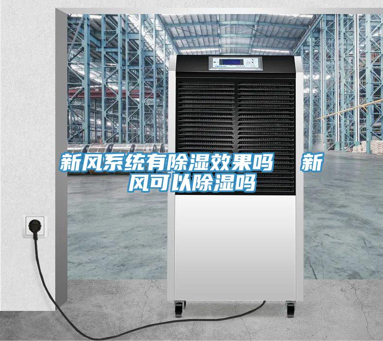新風系統(tǒng)有除濕效果嗎  新風可以除濕嗎