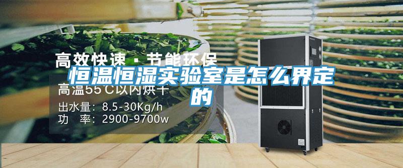 恒溫恒濕實(shí)驗(yàn)室是怎么界定的