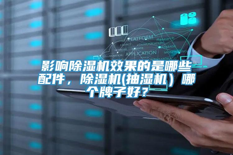 影響除濕機效果的是哪些配件，除濕機(抽濕機）哪個牌子好？