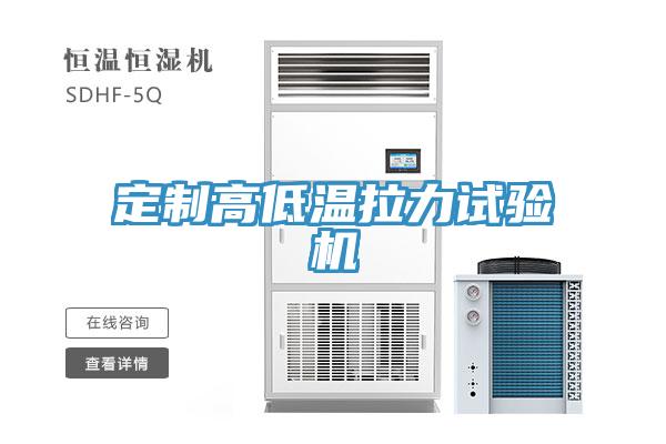 定制高低溫拉力試驗(yàn)機(jī)