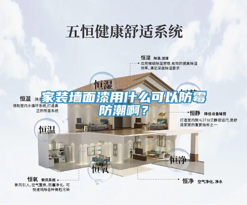 家裝墻面漆用什么可以防霉防潮??？