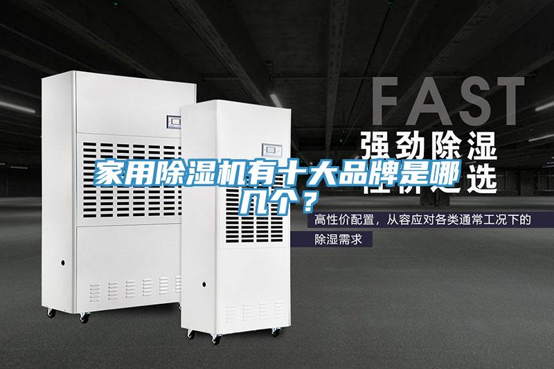 家用除濕機有十大品牌是哪幾個？