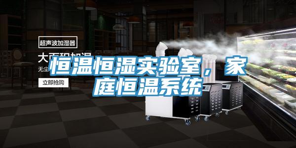 恒溫恒濕實(shí)驗(yàn)室，家庭恒溫系統(tǒng)