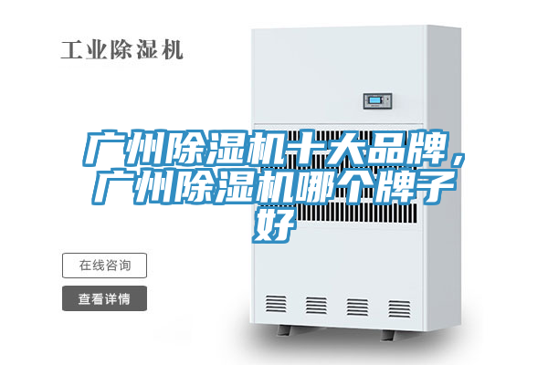 廣州除濕機(jī)十大品牌，廣州除濕機(jī)哪個(gè)牌子好