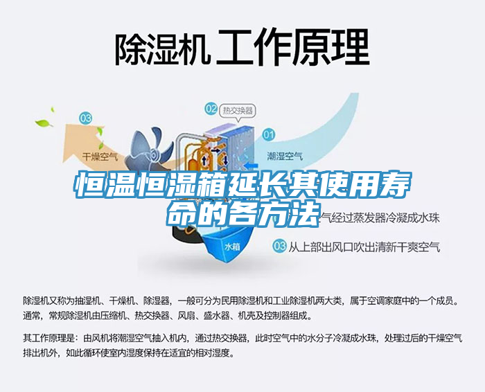 恒溫恒濕箱延長(zhǎng)其使用壽命的各方法