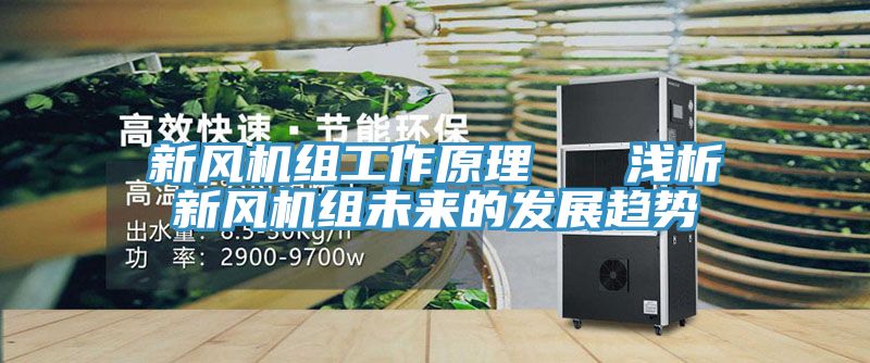 新風(fēng)機組工作原理   淺析新風(fēng)機組未來的發(fā)展趨勢