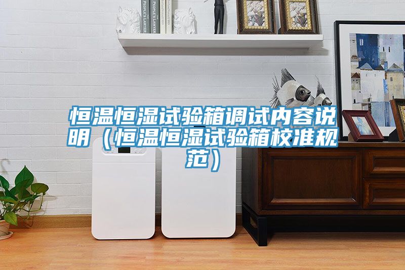 恒溫恒濕試驗(yàn)箱調(diào)試內(nèi)容說(shuō)明（恒溫恒濕試驗(yàn)箱校準(zhǔn)規(guī)范）