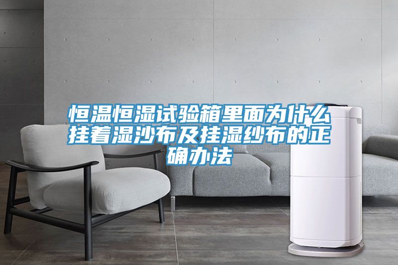 恒溫恒濕試驗(yàn)箱里面為什么掛著濕沙布及掛濕紗布的正確辦法