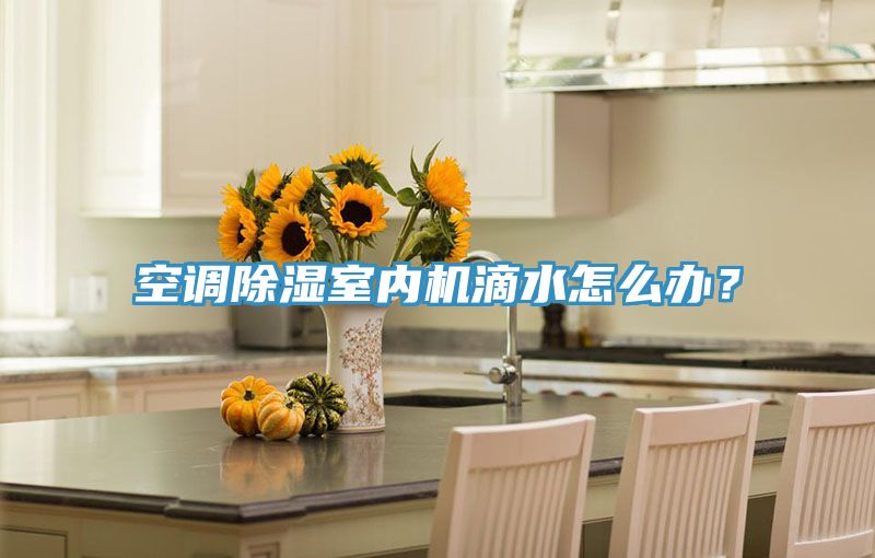 空調(diào)除濕室內(nèi)機滴水怎么辦？