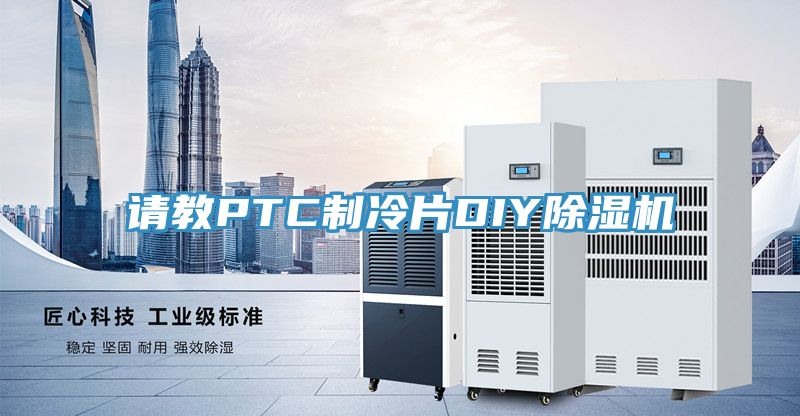 請教PTC制冷片DIY除濕機