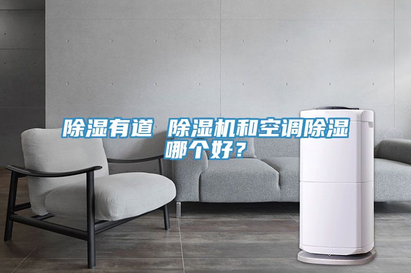除濕有道 除濕機和空調(diào)除濕哪個好？