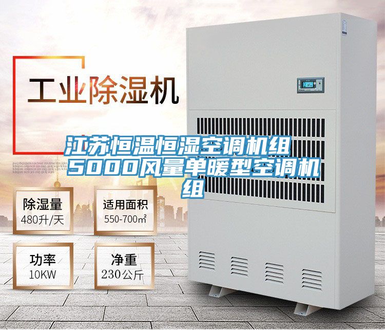 江蘇恒溫恒濕空調機組  5000風量單暖型空調機組