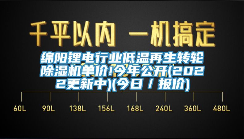 綿陽鋰電行業(yè)低溫再生轉輪除濕機單價!今年公開(2022更新中)(今日／報價)