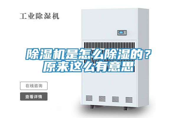 除濕機(jī)是怎么除濕的？原來這么有意思