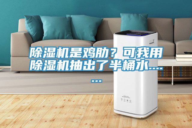 除濕機(jī)是雞肋？可我用除濕機(jī)抽出了半桶水.......