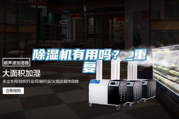 除濕機(jī)有用嗎？_重復(fù)
