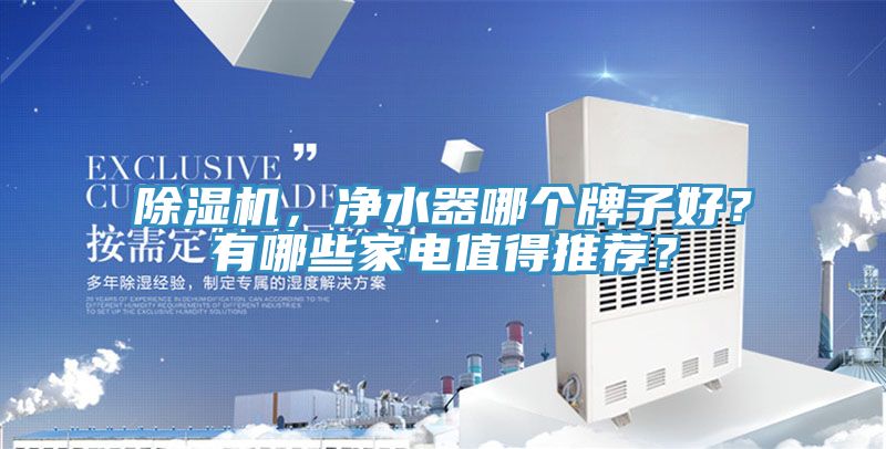 除濕機(jī)，凈水器哪個(gè)牌子好？有哪些家電值得推薦？
