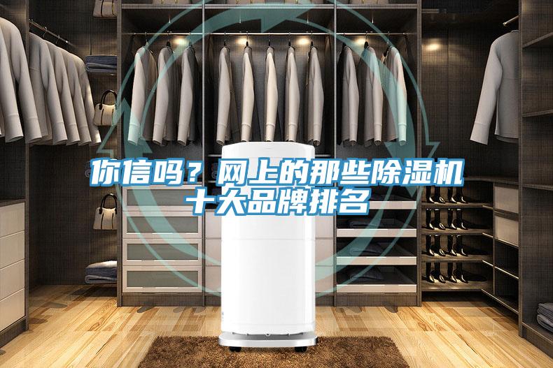 你信嗎？網(wǎng)上的那些除濕機(jī)十大品牌排名