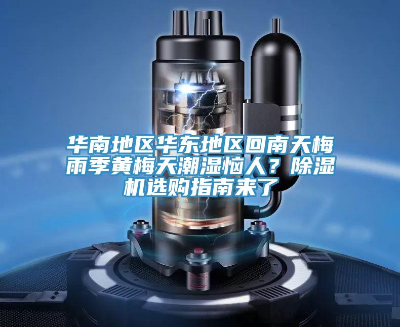 華南地區(qū)華東地區(qū)回南天梅雨季黃梅天潮濕惱人？除濕機(jī)選購(gòu)指南來(lái)了