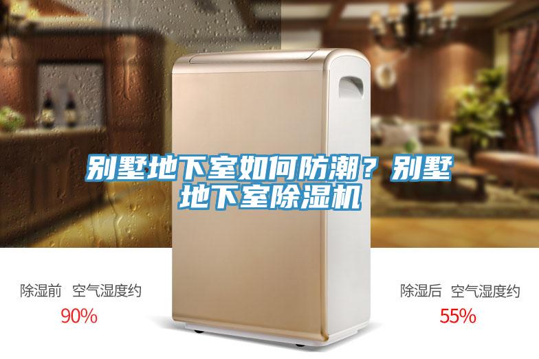 別墅地下室如何防潮？別墅地下室除濕機